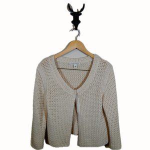 Banana Republic Cream Knit Cardigan